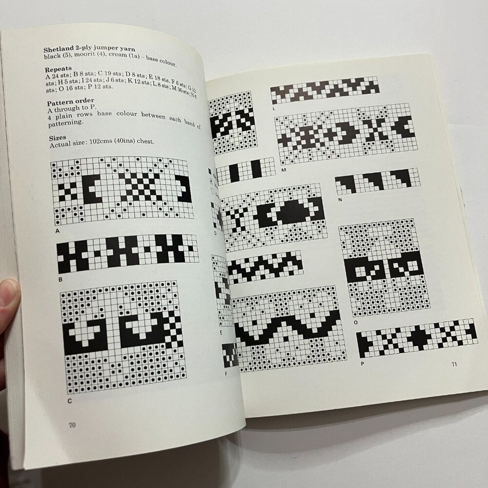 Vintage Fair Isle Knitting A Practical Handbook of Traditional Designs Sarah Don - Picture 6 of 11